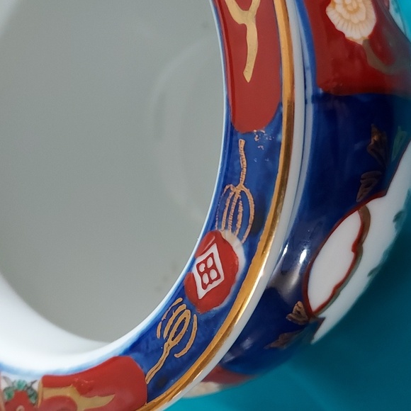 VINTAGE Gold Imari Porcelain  Bowl/Vase - Picture 8 of 8